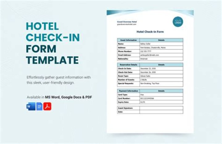 Streamline Hotel Operations with Check-In/Check-Out Check-In Check-Out PDF