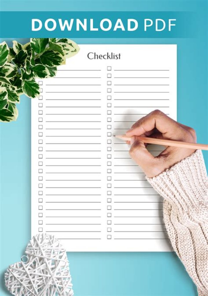 Free Checklist PDF Download – Get Instant Access