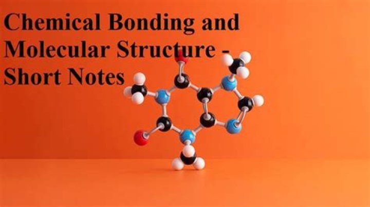 Chemical Bonding and Molecular Structure Q&A PDF for Students