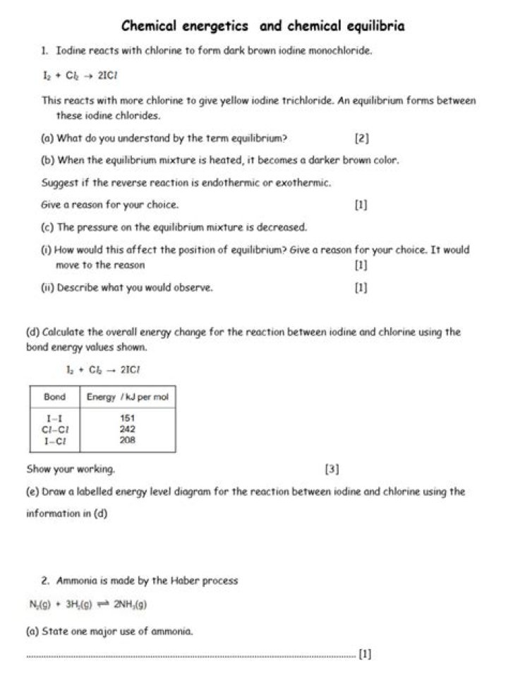 Chemical Energetics: Expert Q&A PDF for Students and Professionals