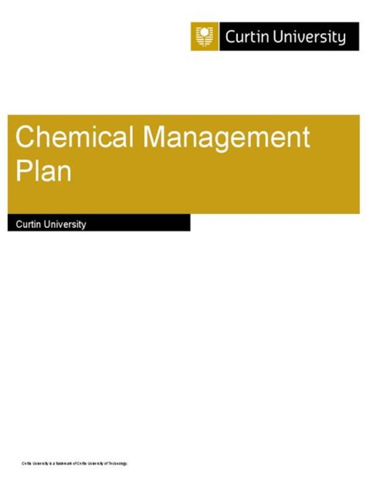 Download Free Chemical Management Plan PDF for Safe Handling