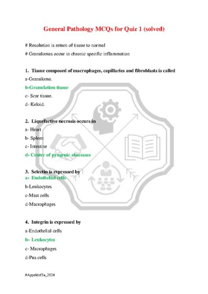 Chemical Pathology MCQs with Answers PDF – Exam Prep Guide