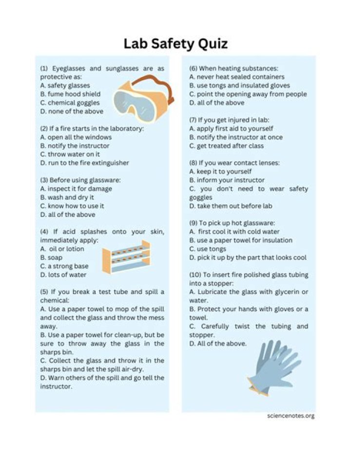 Chemical Safety Questions and Answers: Essential PDF Guide
