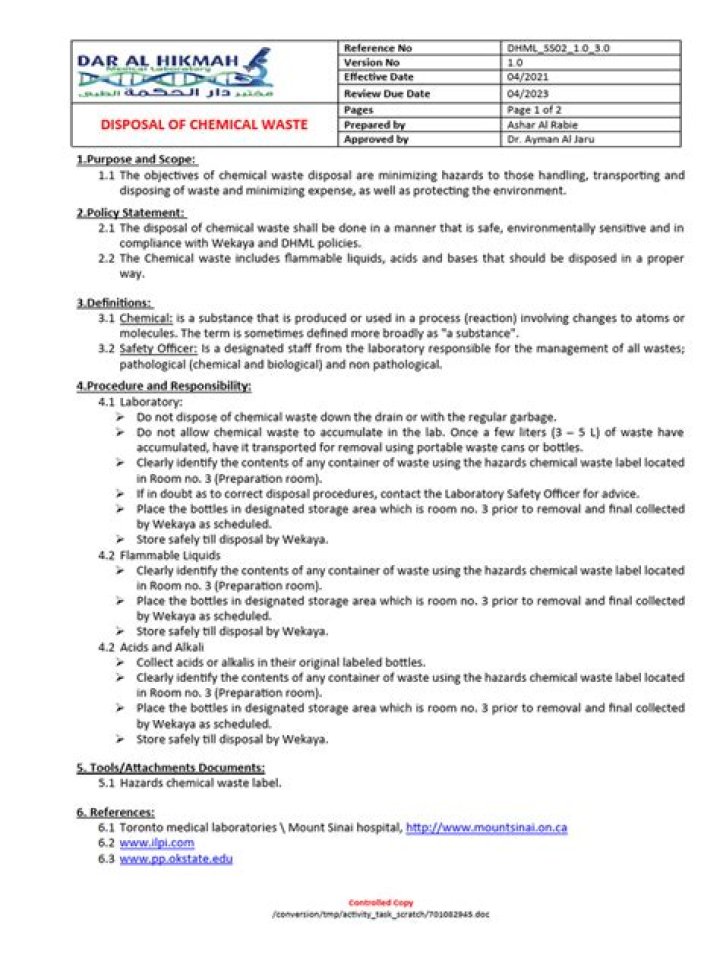 Essential Chemical Waste Management PDF: Safe Disposal & Compliance Guide
