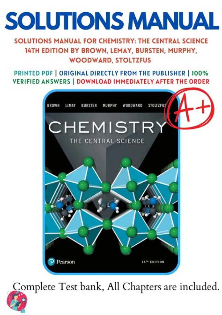 Chemistry: The Central Science 14th Edition Answers PDF – Complete Study Guide
