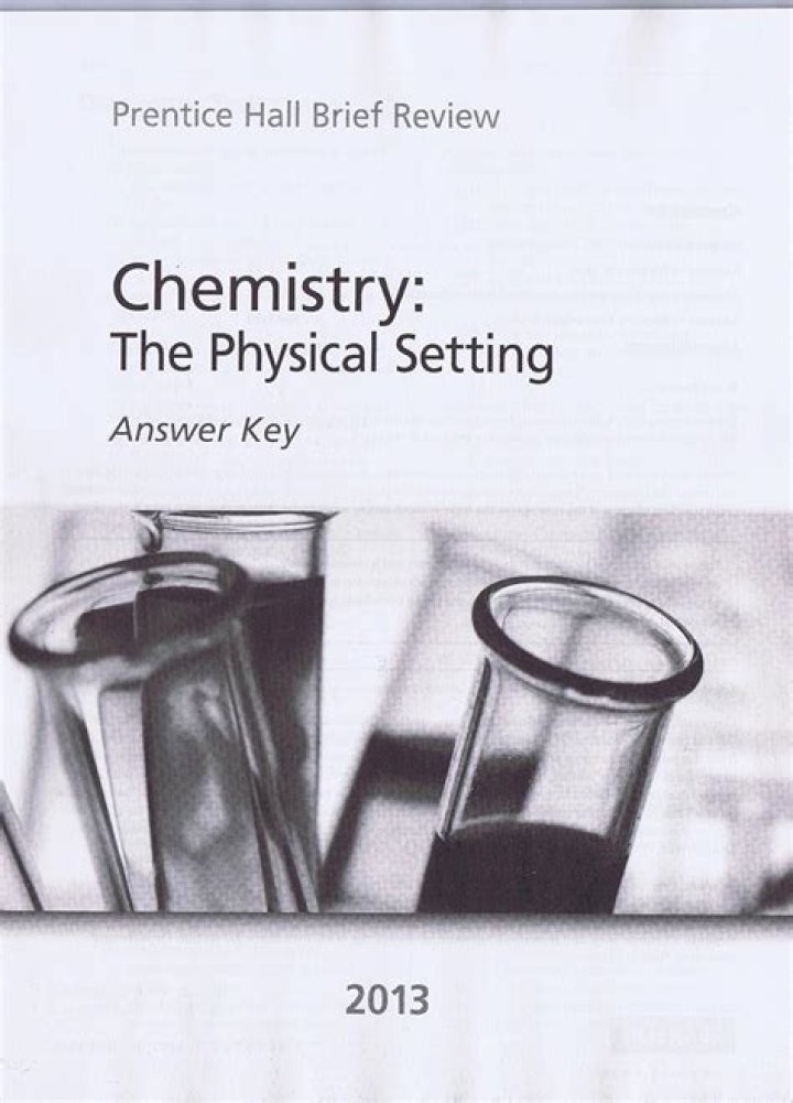 Chemistry The Physical Setting Answer Key 2020 PDF – Answer Guide