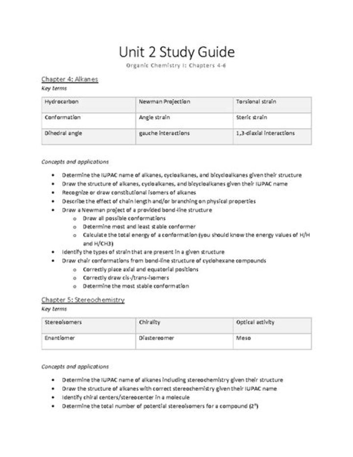 Chemistry Unit 2 Study Guide Answers PDF – Complete Exam Help