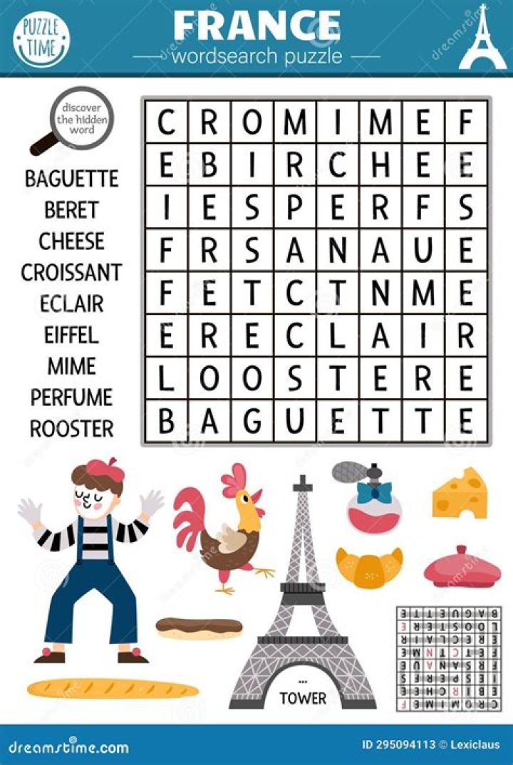 Découvrez les Puzzles de Mots Cachés en Français PDF