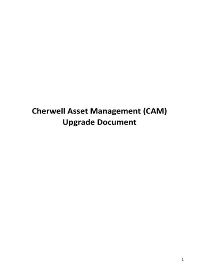 Cherwell Asset Management PDF Guide: Optimize Your Portfolio