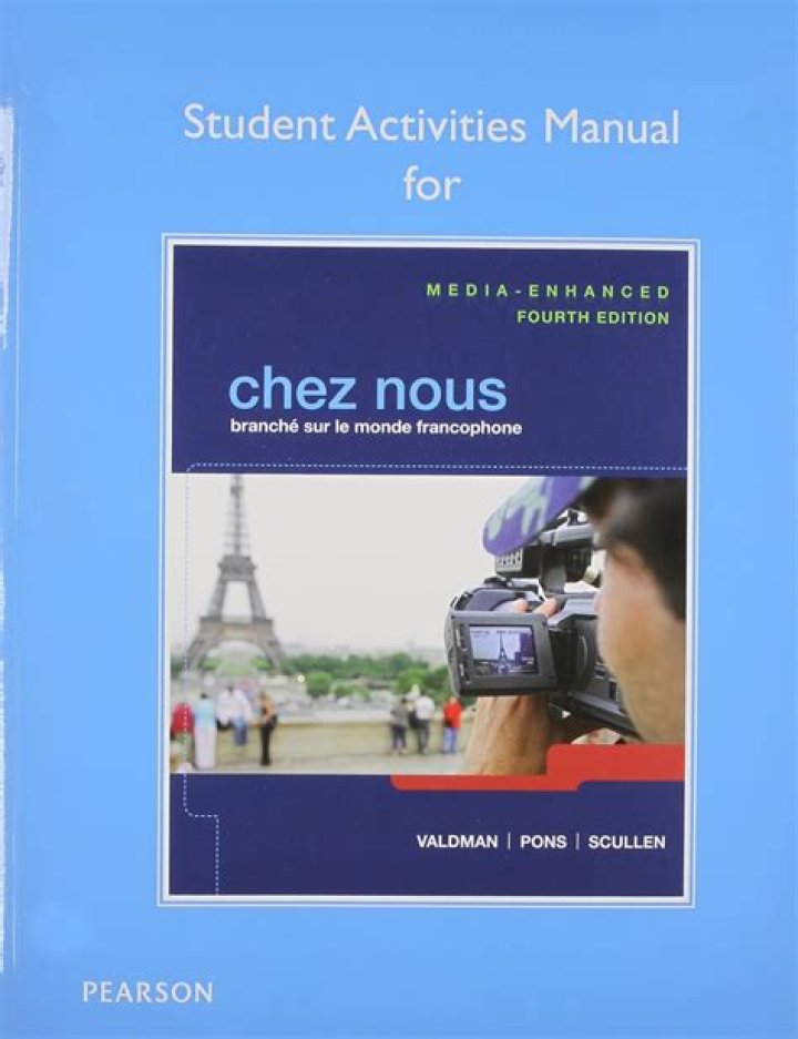 Chez Nous Student Activities Manual Answers PDF – Complete Guide