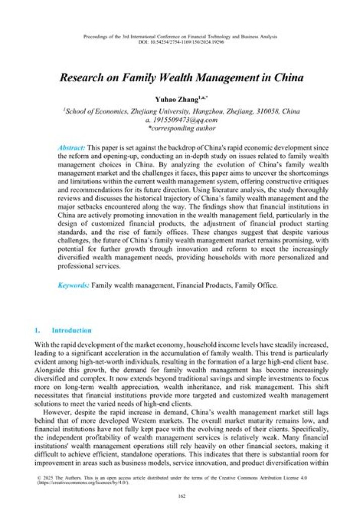 Comprehensive China Wealth Management PDF Guide