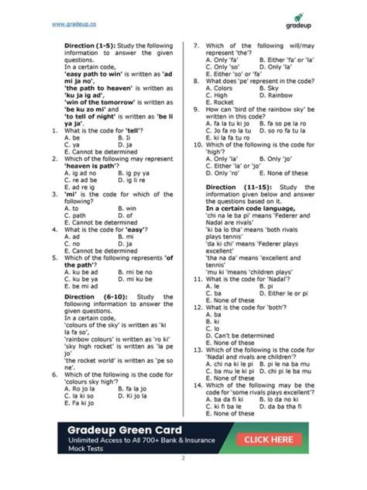 Master Chinese Coding Decoding Questions PDF Tutorials
