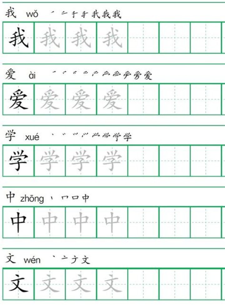 Free Chinese Writing Practice Sheets PDF – Download Now