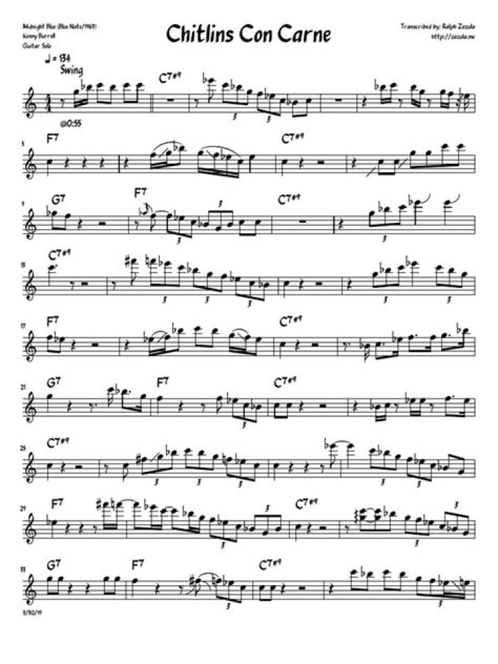 Chitlins con Carne Lead Sheet PDF – Authentic Recipe & How-To Guide