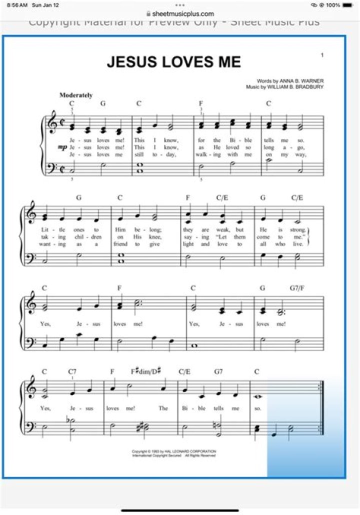 Free Christian Songs Sheet Music PDF Download