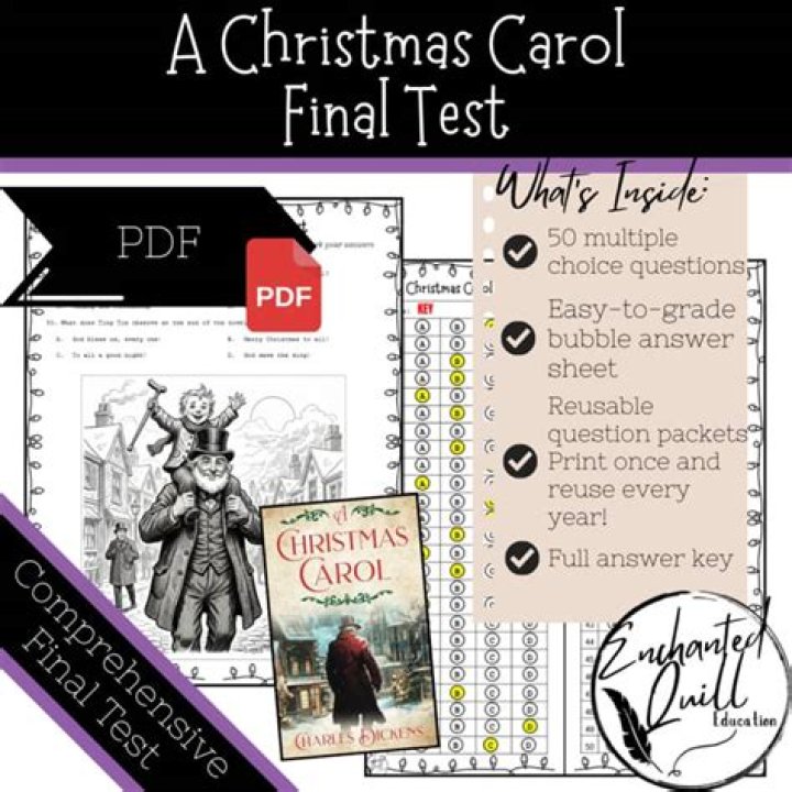 Free Christmas Carol Test PDF – Practice Your Favorite Holiday Songs