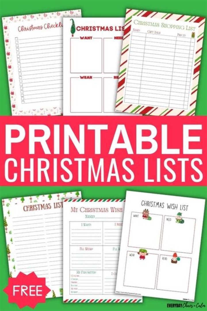 Download the Ultimate Christmas List PDF – Holiday Gift Guide & Traditions