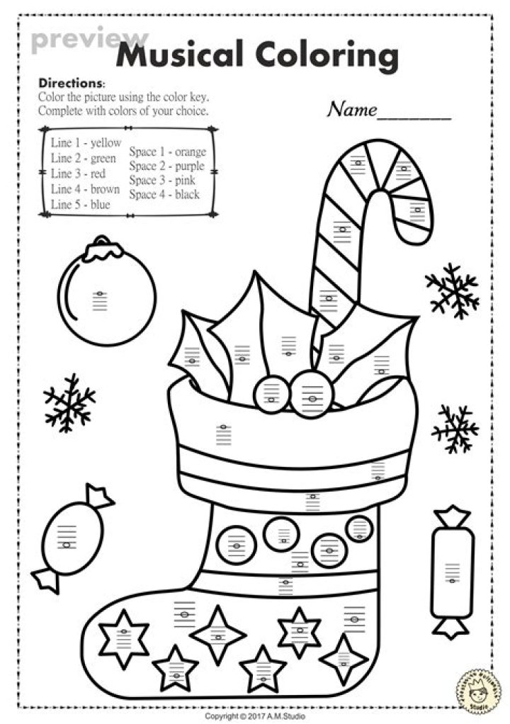 Christmas Music Worksheets PDF – Free Printable Holiday Learning Activities
