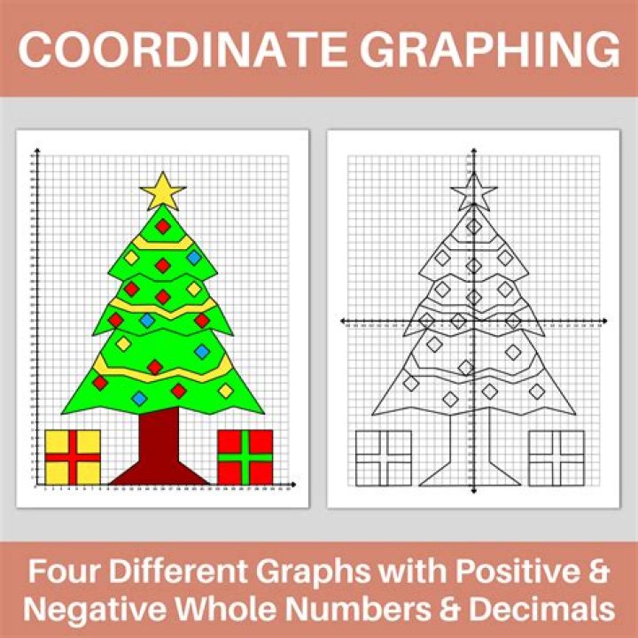 Christmas Plotting Points Worksheets PDF – Printable Christmas Activity for Kids