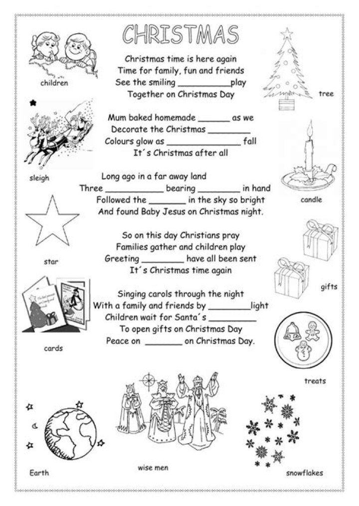Christmas Worksheets for Adults PDF – Fun Holiday Activities to Enjoy