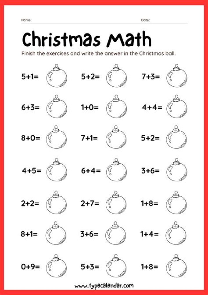 Christmas Worksheets PDF Free Download – Perfect Holiday Activities