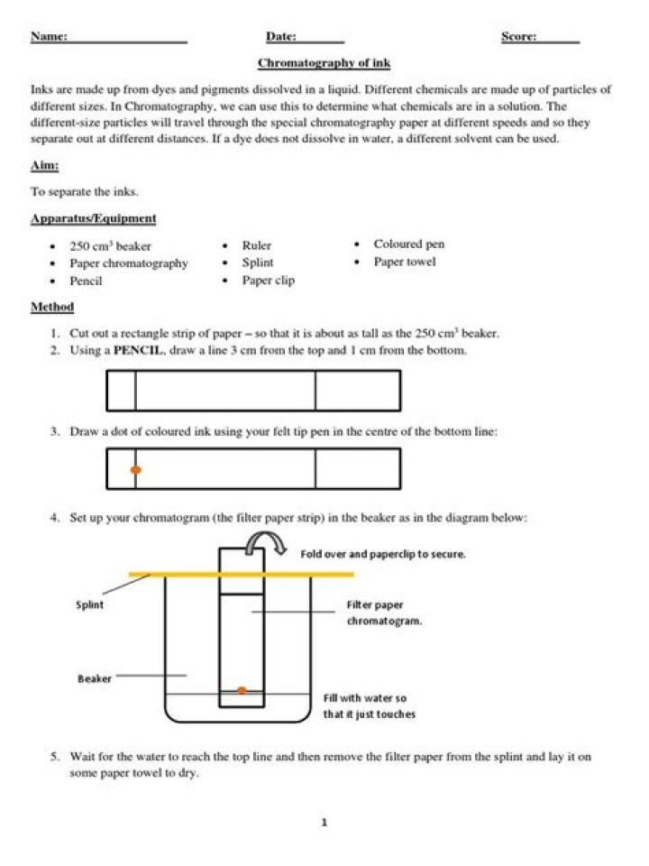 Chromatography Exam Questions & Answers PDF – Test Your Knowledge