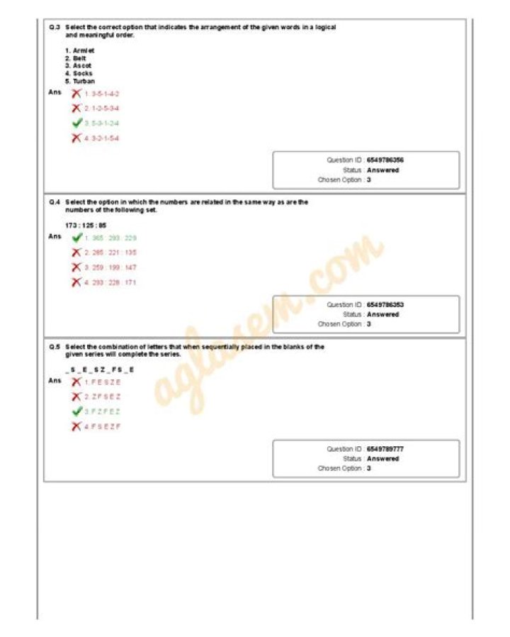 CHSL Previous Year Question Paper PDF – Download Previous Year Papers