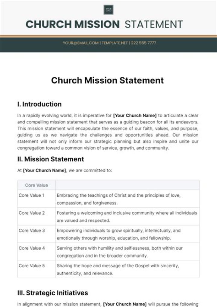 Church Vision Plan PDF: Step-by-Step Guide to Spiritual Growth