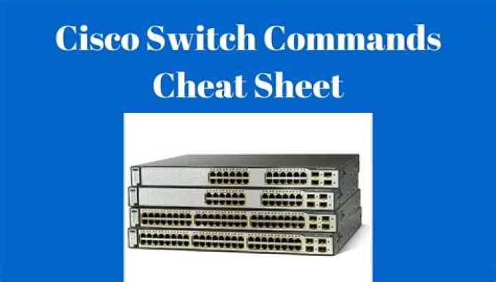 Cisco CLI Commands Cheat Sheet PDF – Quick Reference for Network Pros