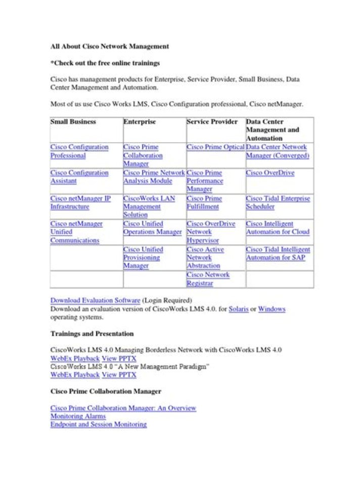 Cisco Network Management PDF: Comprehensive Guide for IT Professionals