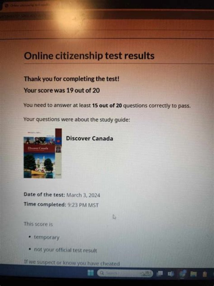 2018 Citizen Test PDF: Official Results & Guide