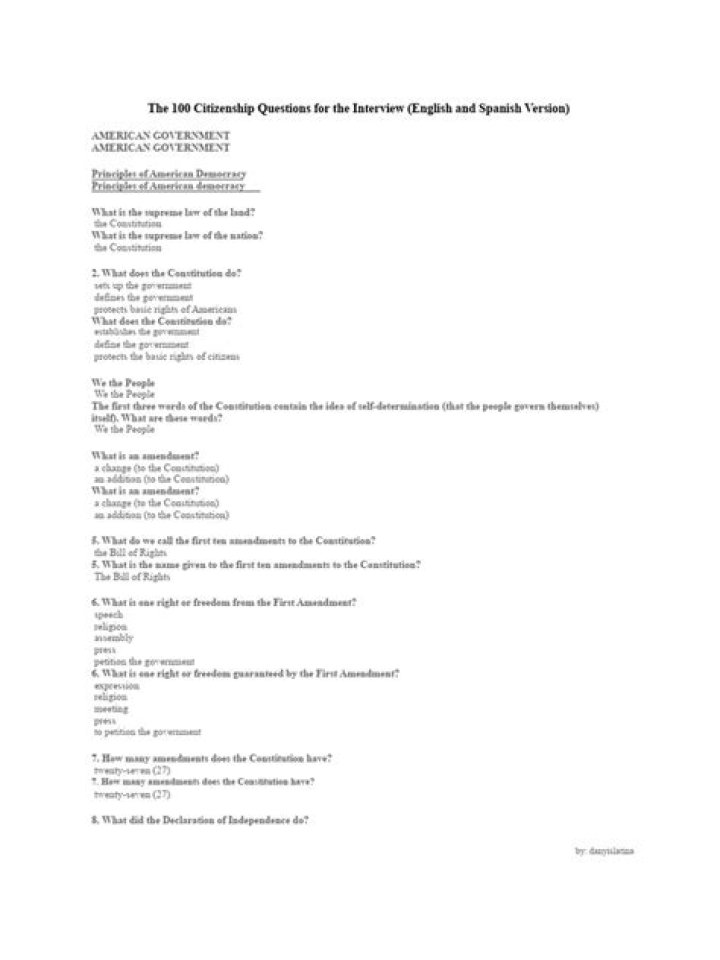 Essential Citizenship Interview Questions PDF: Your Complete Guide