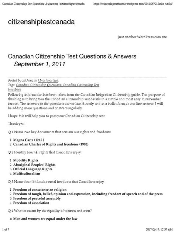 How to Pass the Citizenship Test Canada: Essential PDF Guide