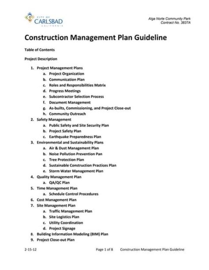 City of Colton Construction Management Plan PDF for Project Success