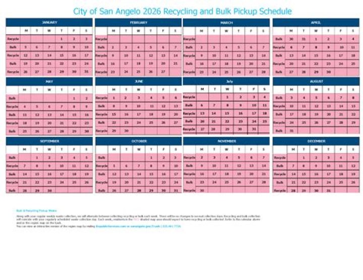 City of Plano Recycling Schedule Today – PDF Download