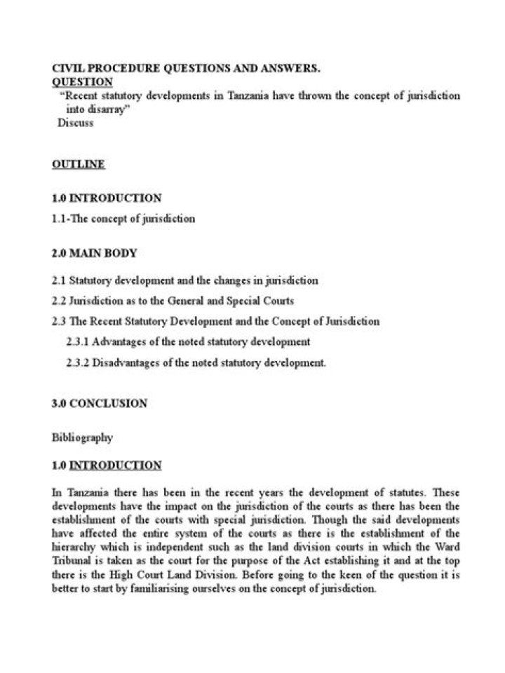 Civil Procedure Questions and Answers PDF – Expert Guide