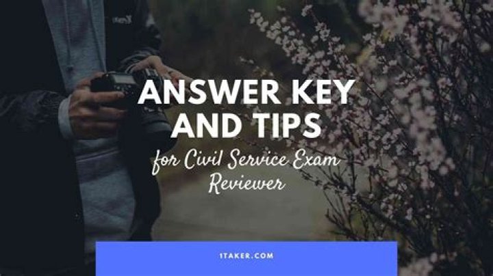 Civil Service Exam Reviewer with Answer Key PDF – Complete Study Guide