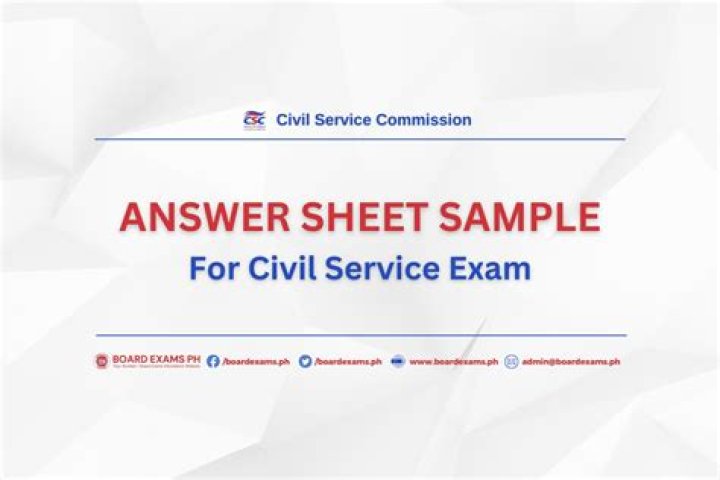 Free Civil Service Exam Sample Questions with Answers PDF Download