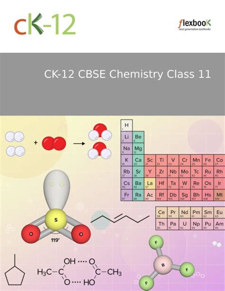 CK-12 Chemistry Answer Key PDF for 12th Grade - Complete Solutions