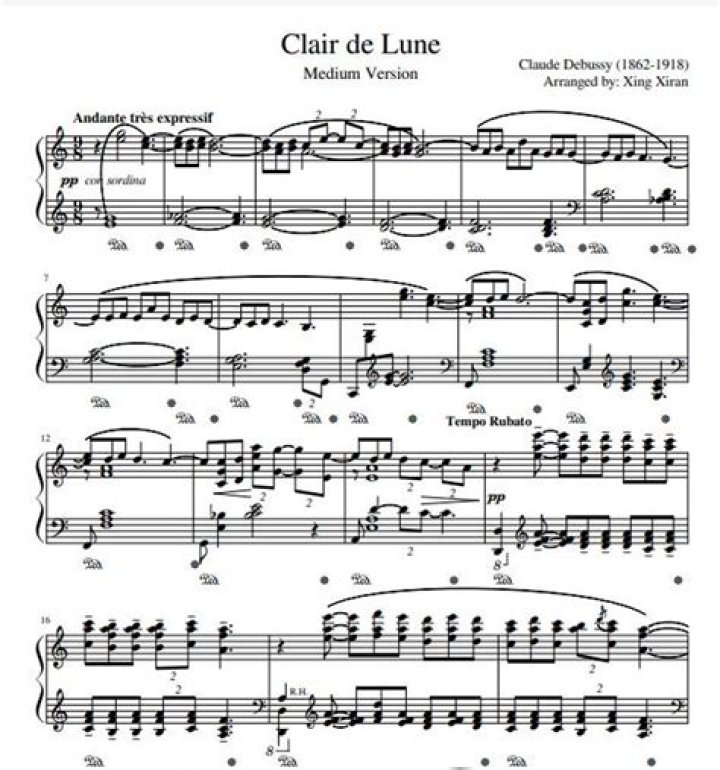 Free Clair de Lune Sheet Music PDF – Download Instantly