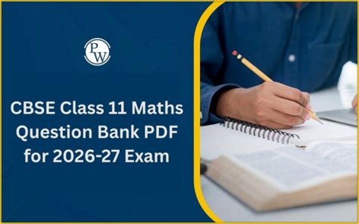 Class 11 Maths Question Bank PDF: Perfect Practice for Exams