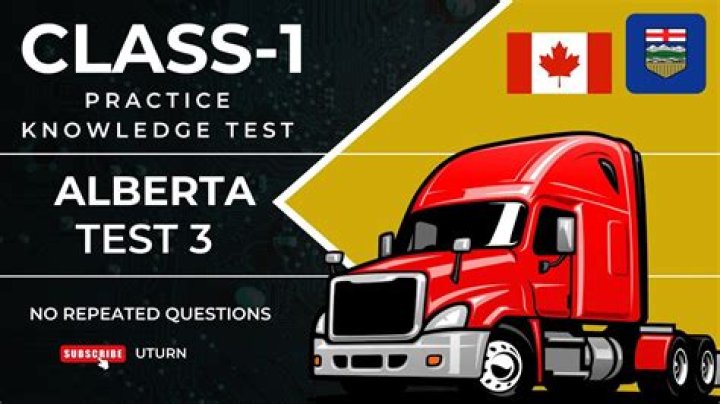 Alberta Class 3 Knowledge Test PDF: Free Practice Exam