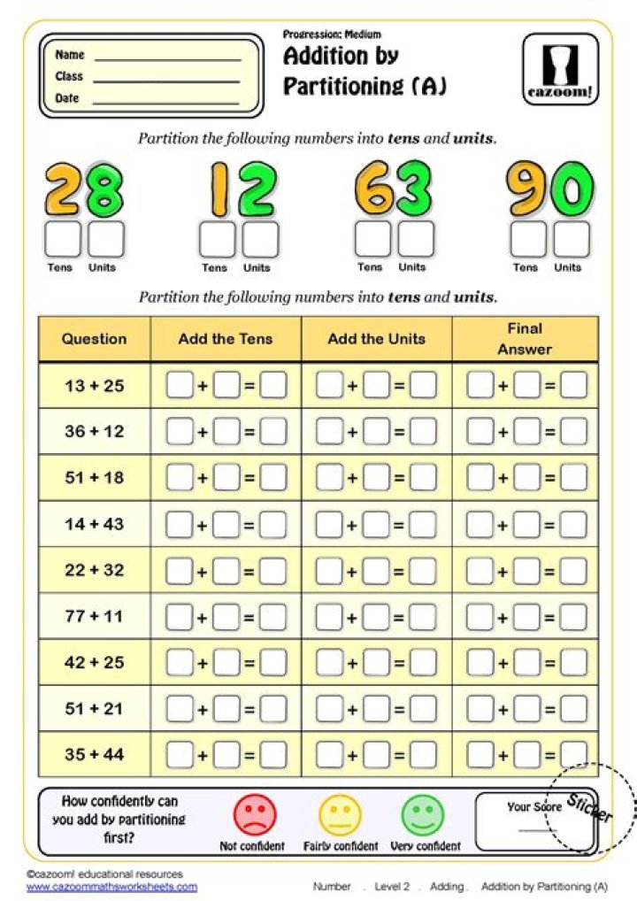 Class 3 Maths Worksheets with Answers PDF Free Download