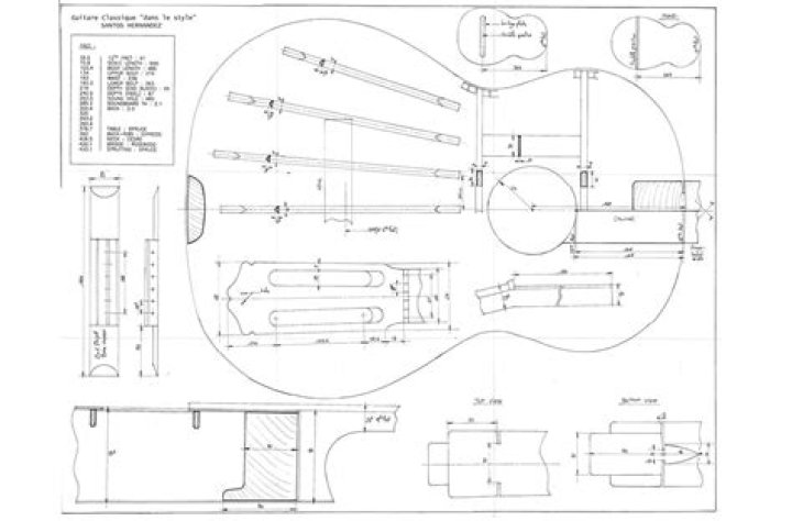 Classical Guitar Plans PDF: Free Downloadable Sheet Music & Construction Guides