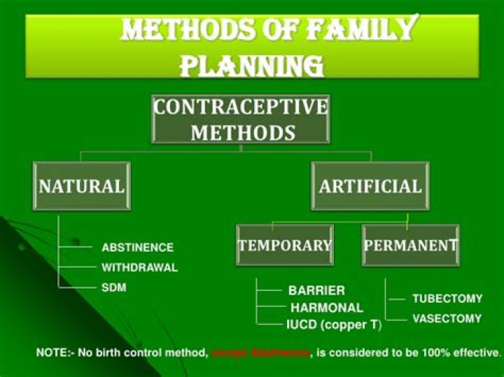 Classification of Family Planning Methods: A Comprehensive PDF Guide