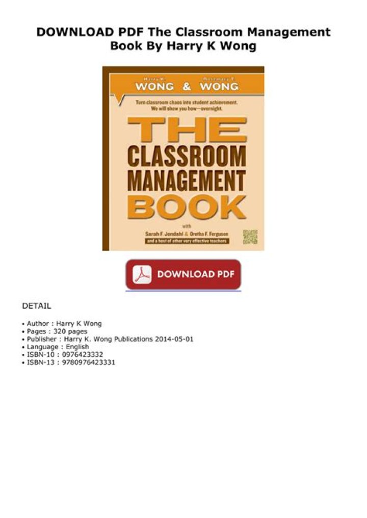 Master Classroom Management: Essential PDF Book for Teachers