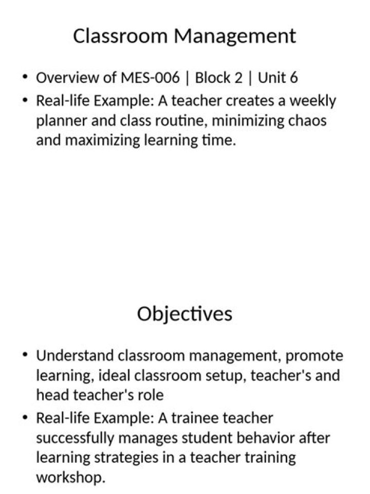 Top Classroom Management Examples PDF for Teachers