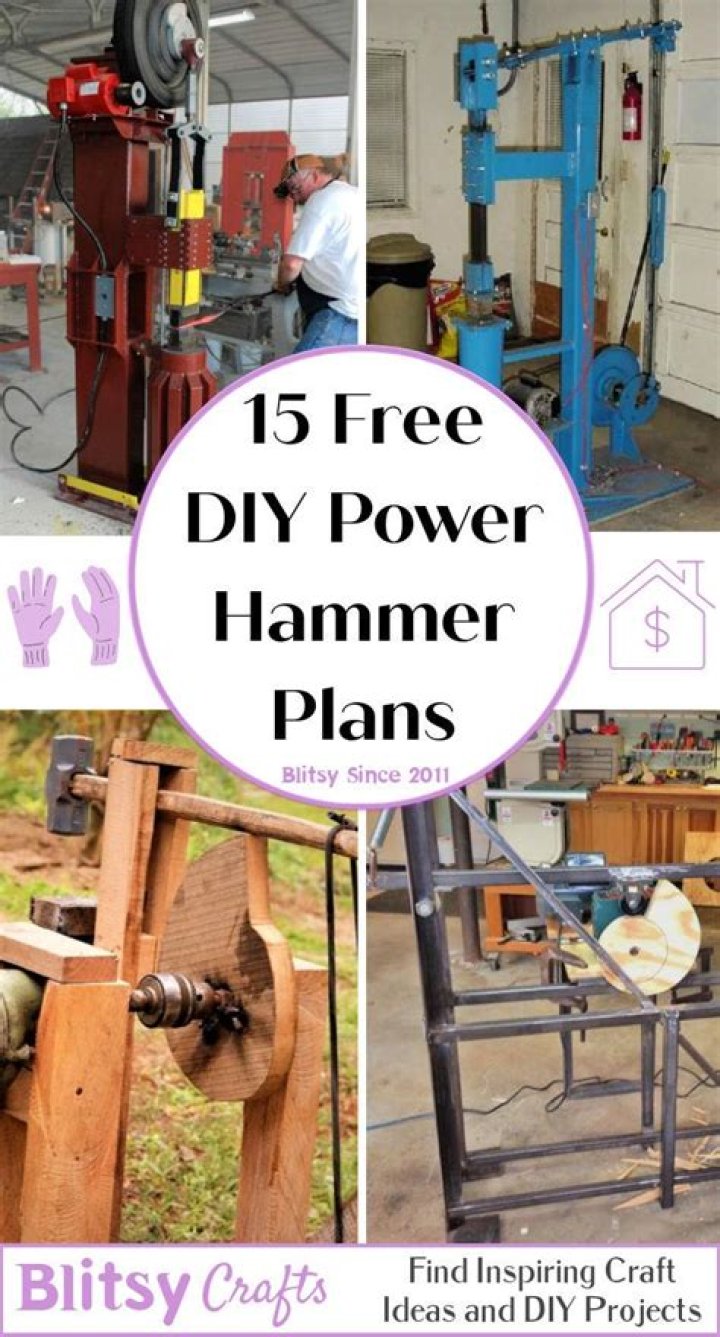 Clay Spencer Power Hammer Plans PDF: Full Construction Blueprints