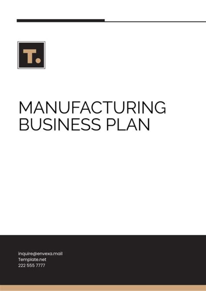 Complete Business Plan for Cleaning Chemicals Manufacturing in PDF