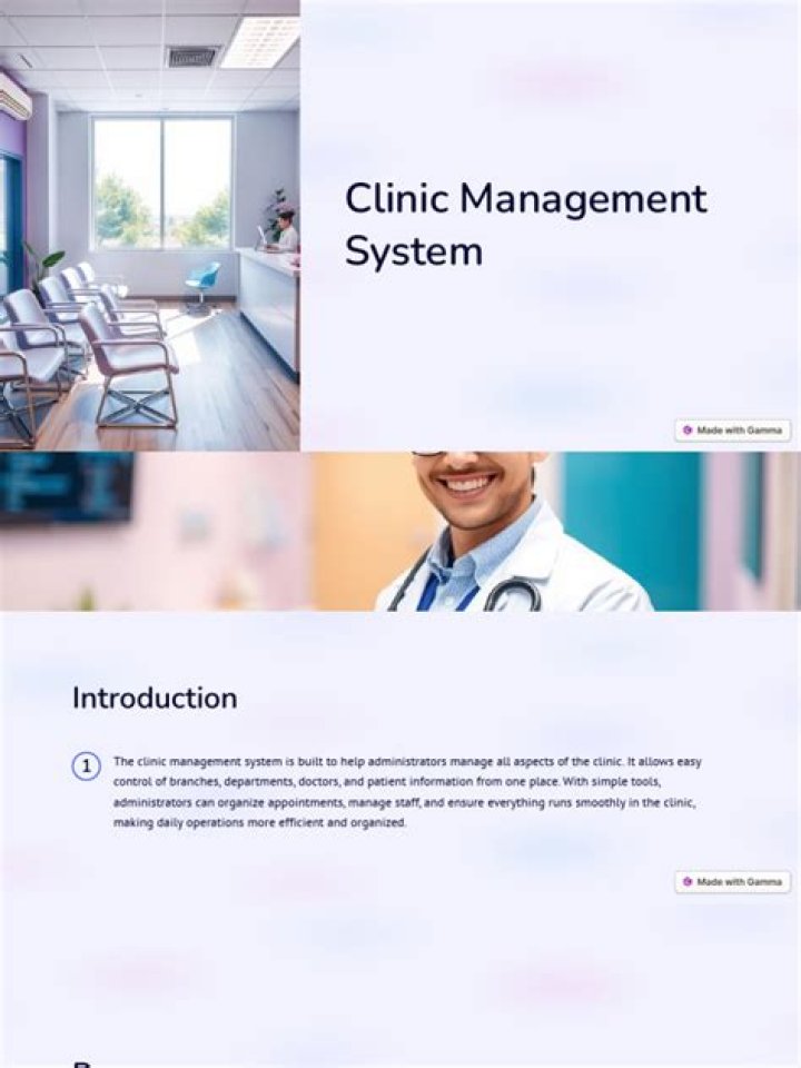 Efficient Clinic Management System PDF for Seamless Practice Operations